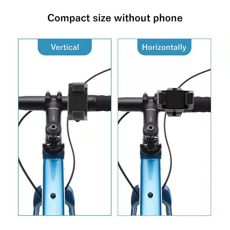 Bike Phone Mount with Anti-Vibration Technology - PIMP MY BIKE - Phone Holder - Universal Smartphone Mount for E-Scooters - 360° Rotating Phone Holder for Bicycles - Universal Bike Phone Holder - Secure Cycling Accessory -  Universal Bike, eBike, and Scooter Phone Holder - Secure Cycling Accessory